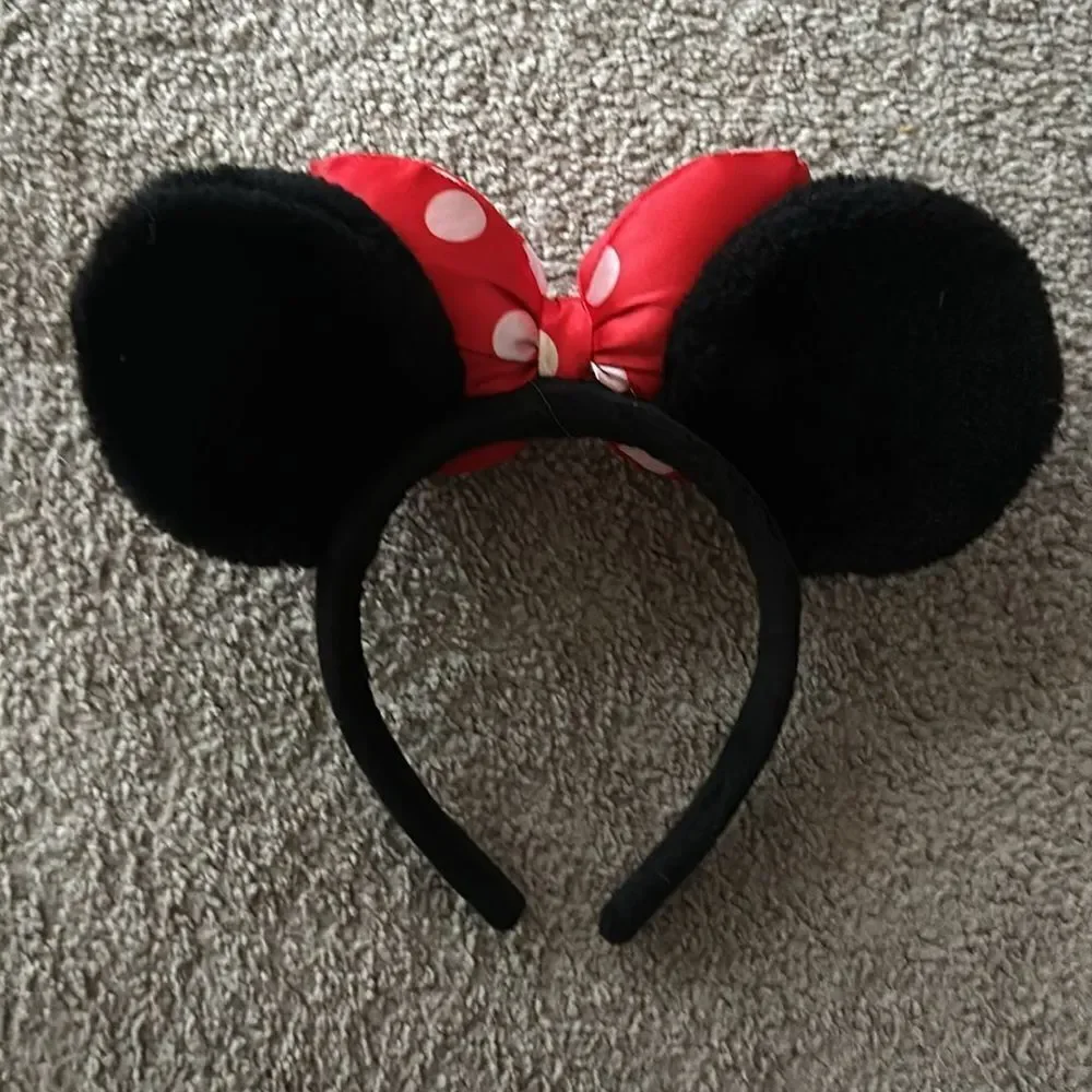 Minnie Mouse Velvet Costume Headband!